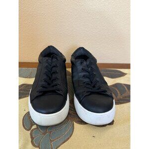 Steve Madden Bertie Platform Sneakers Black Size 9.5
